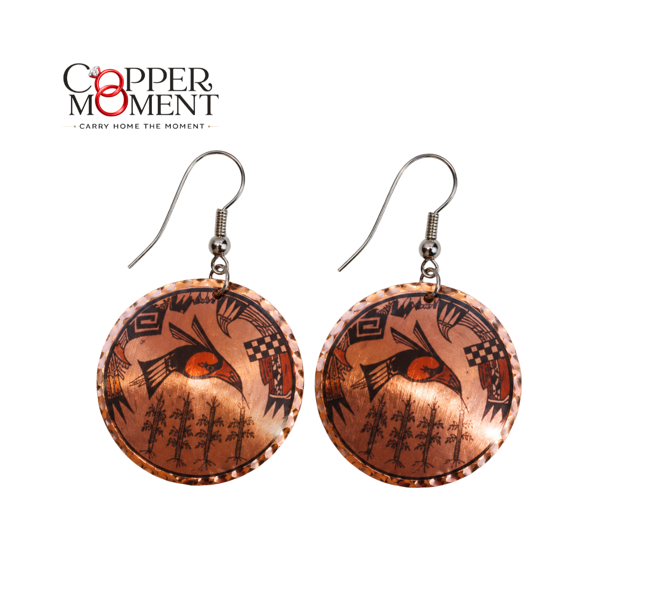 Copper Moment Artisan Earrings 10