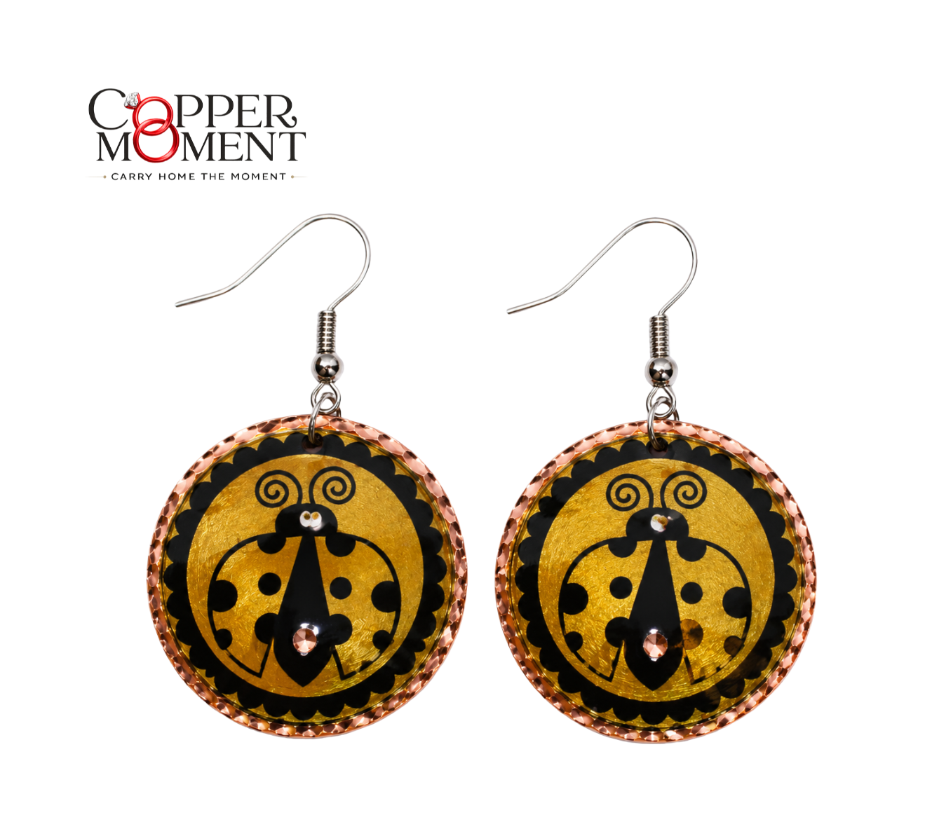 Copper Moment Artisan Earrings 12