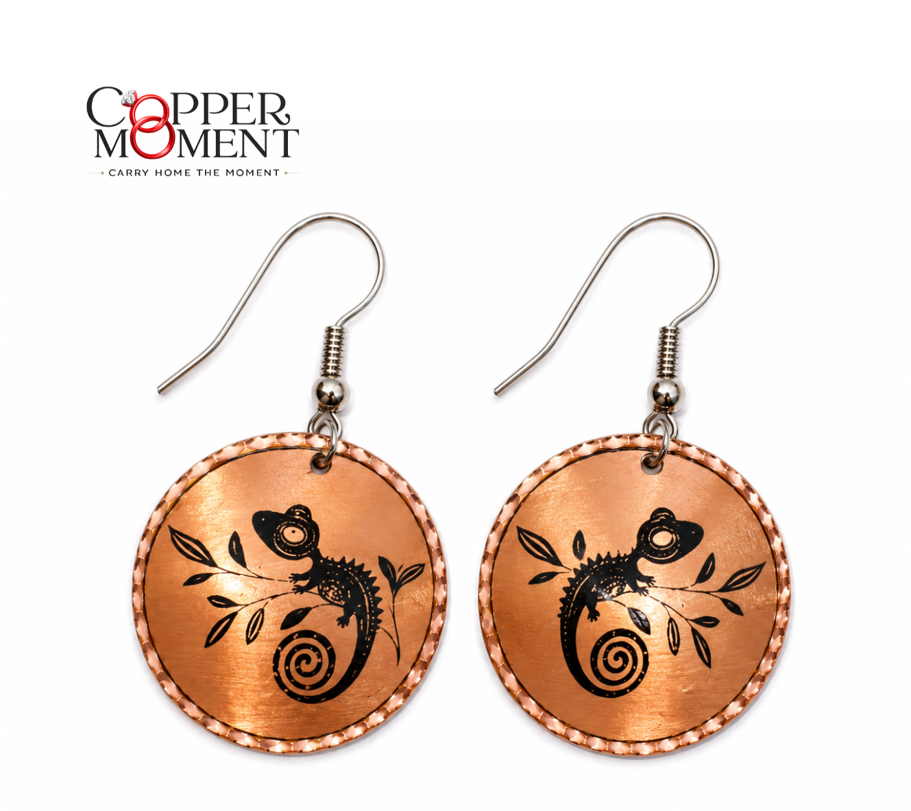 Copper Moment Artisan Earrings 15